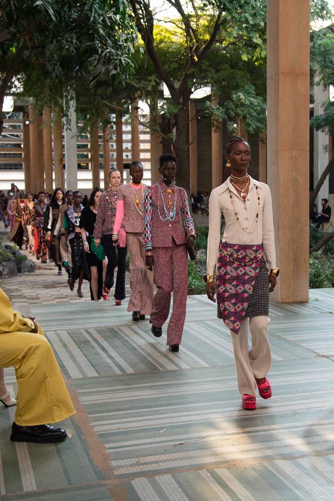 défilé Chanel Métiers d'art 2022-2023 Dakar