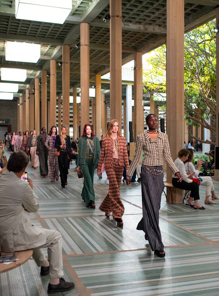 The Chanel Métiers d'Art 2022 - 2023 collection in Dakar