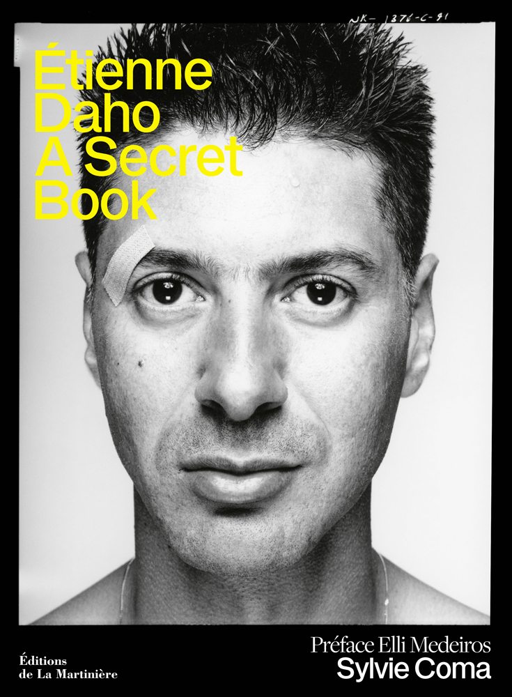La pochette du livre "Étienne Daho, A Secret Book" (2022) de Sylvie Coma et Etienne Daho