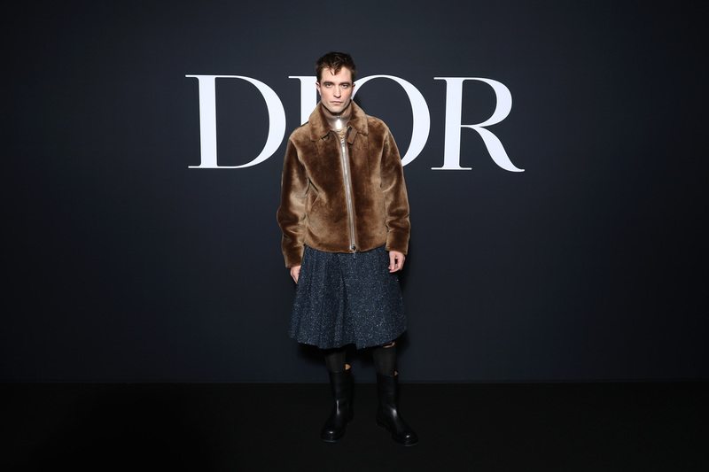Robert Pattinson au défilé Dior homme automne-hiver 2023-2024