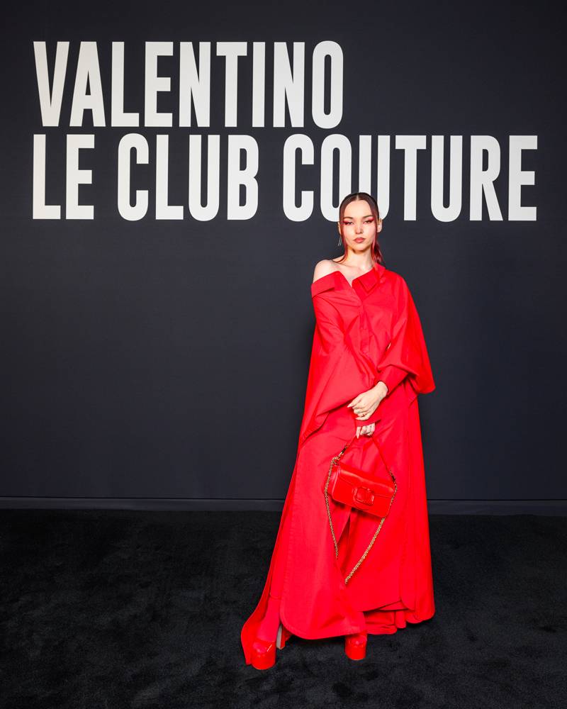 Dove Cameron au défilé Valentino haute couture printemps-été 2023