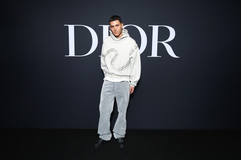 Fai Khadra au défilé Dior homme automne-hiver 2023-2024