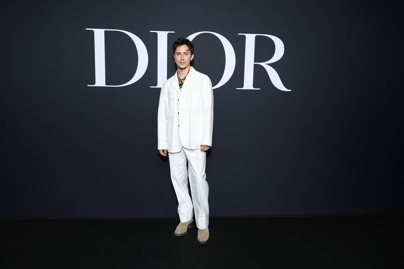 Alejandro Puente au défilé Dior homme automne-hiver 2023-2024