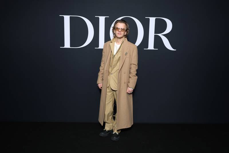 Alex Lutz au défilé Dior homme automne-hiver 2023-2024