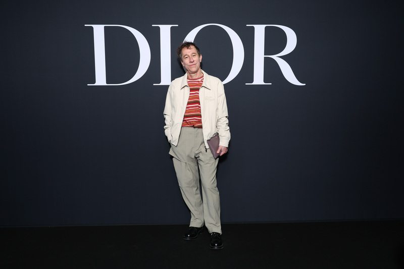 Betrand Bonello au défilé Dior homme automne-hiver 2023-2024