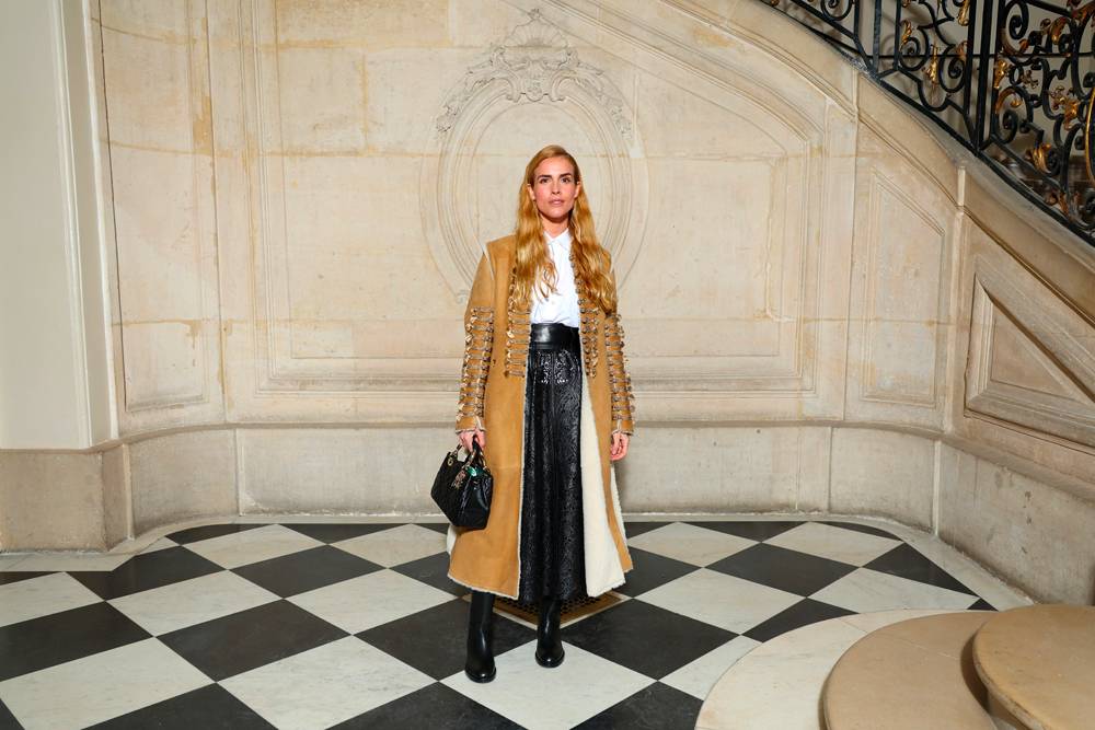 Blanca Miro au défilé Dior haute couture printemps-été 2023