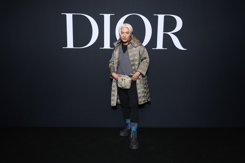 Bryan Boy au défilé Dior homme automne-hiver 2023-2024