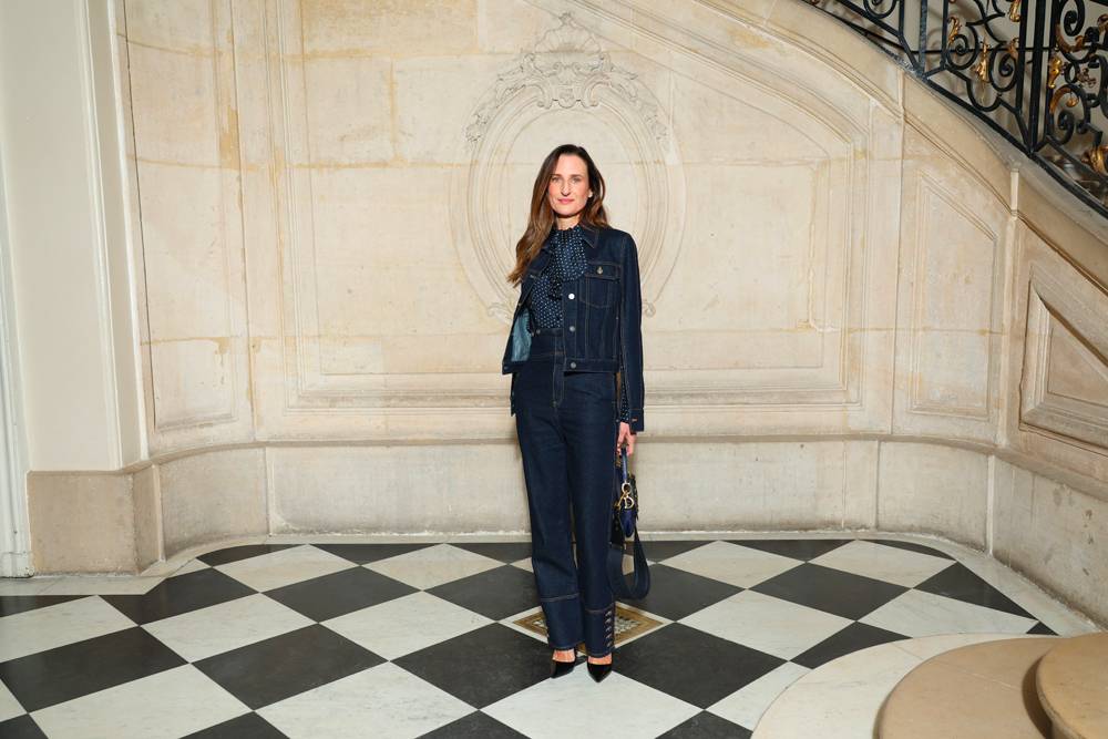 Camille Cottin at the Dior haute couture Spring-Summer 2023 show