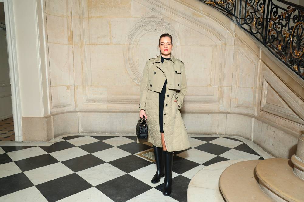 Cleopatra Zu Oettinger-Spielberg au défilé Dior haute couture printemps-été 2023