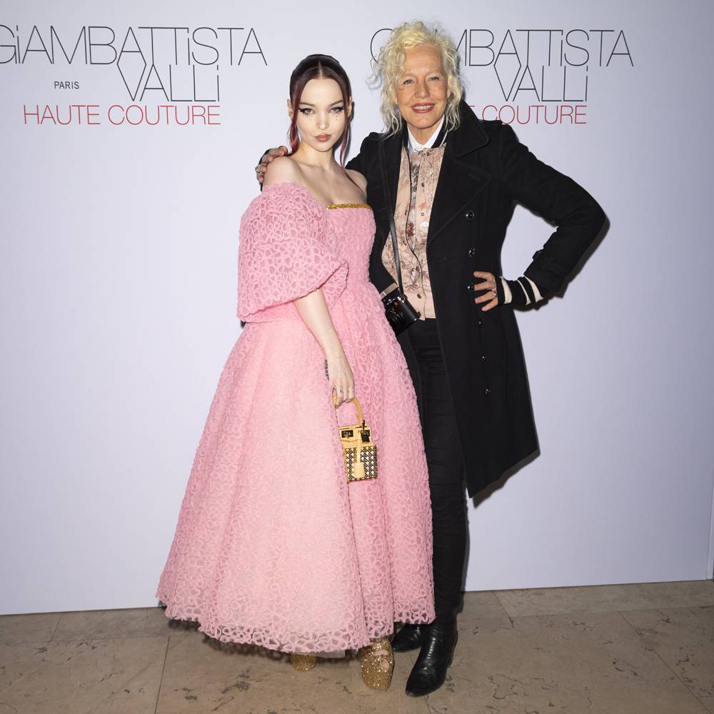 Dove Cameron et Ellen Von Unwerth au défilé Giambattista Valli haute couture printemps-été 2023