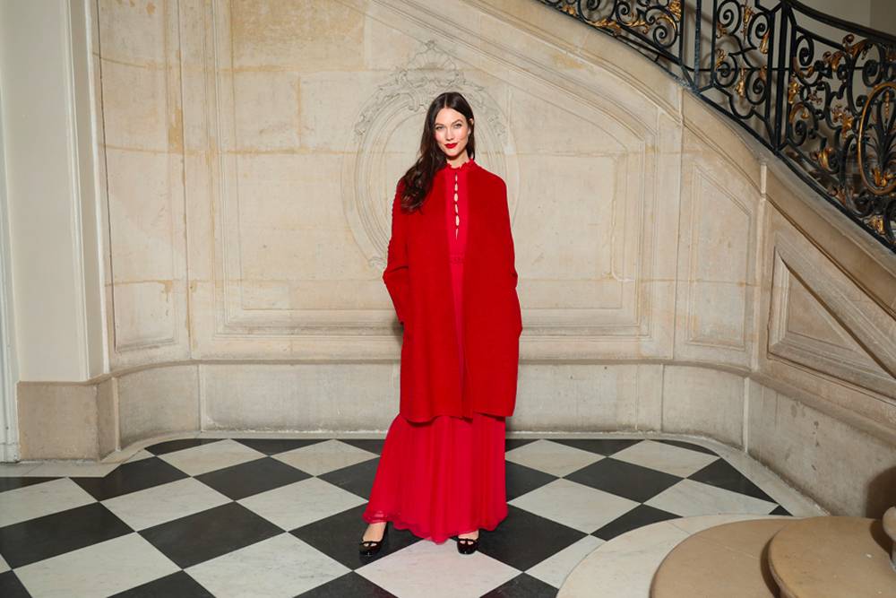 Karlie Kloss au défilé Dior haute couture printemps-été 2023