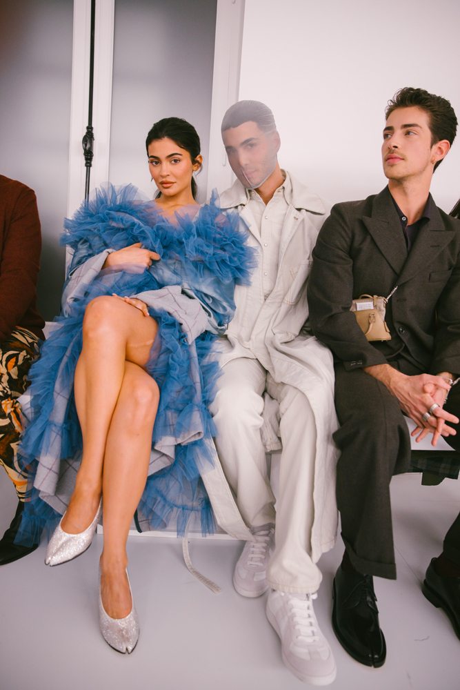 Kylie Jenner Fai Khadra et Manu Rios au défilé Maison Margiela automne 2023