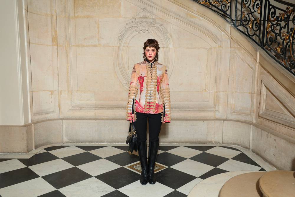 Mathilde Warnier au défilé Dior haute couture printemps-été 2023