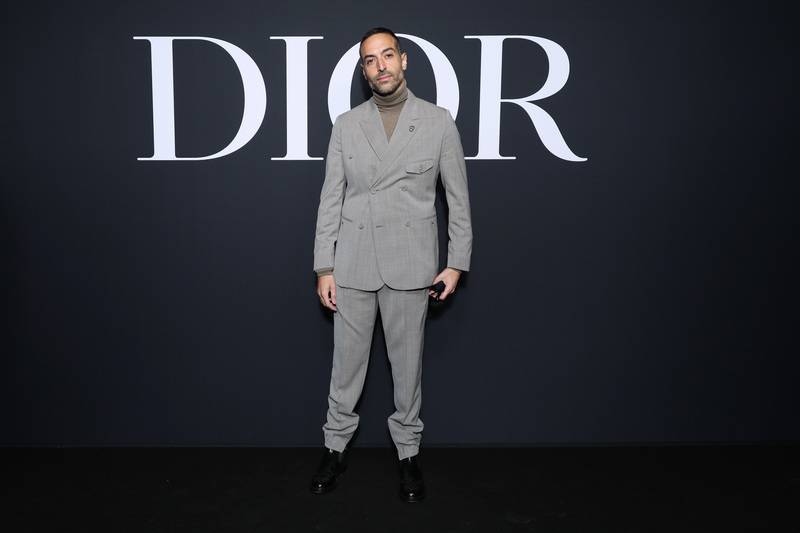 Mohammed Al Turki au défilé Dior homme automne-hiver 2023-2024