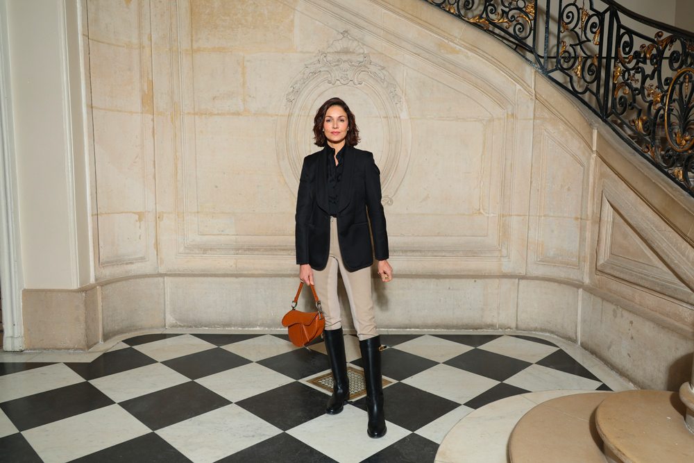 Nadia Fares at the Dior haute couture Spring-Summer 2023 show