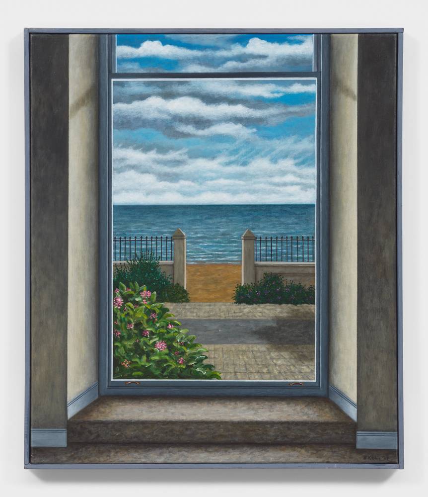 Scott Kahn, “Seaview” (2007). Huile sur lin,  50.8 x 43.2 cm 20 x 17 in (SCK0009)