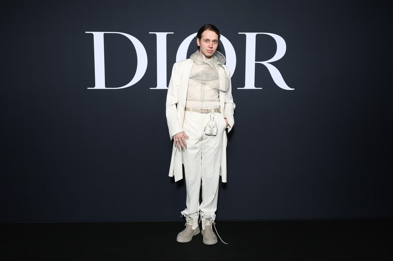 Sean Koons au défilé Dior homme automne-hiver 2023-2024