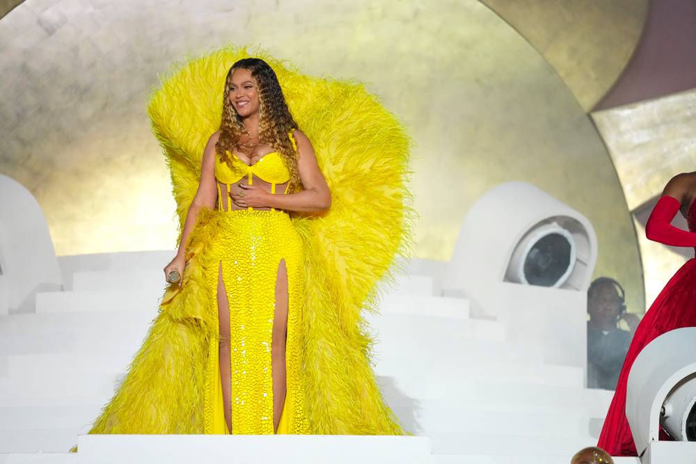 Beyoncé en concert à Dubaï, pour l'inauguration de l'hôtel Atlantis The Royal, le 21 janvier 2023 © Kevin Mazur/Getty Images for Atlantis The Royal