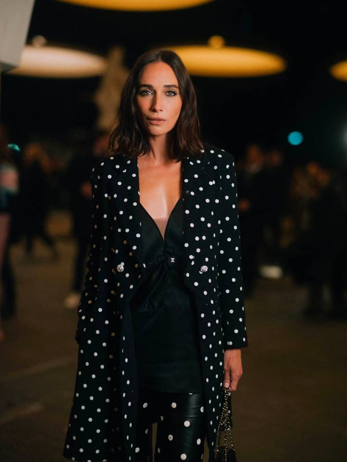 Rebecca Dayan at the Chanel haute couture Spring-Summer 2023 show