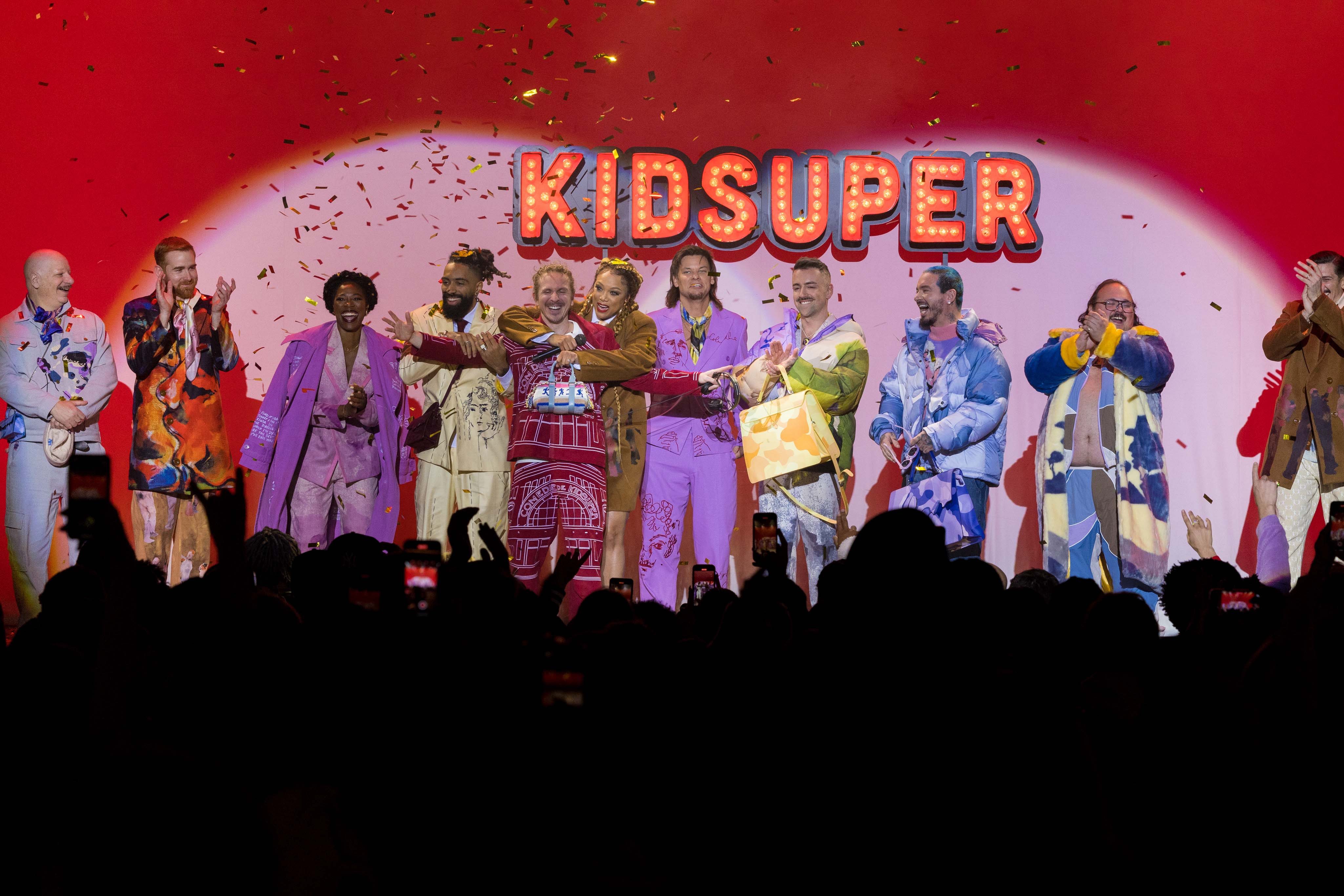 Le spectacle d'humoristes de Kidsuper pour sa collection automne-hiver 2023-2024