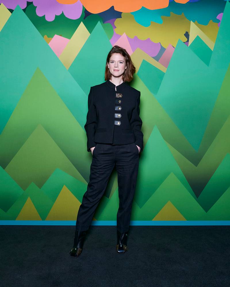 Leslie Rose at the Louis Vuitton men's Fall-Winter 2023-2024 show.