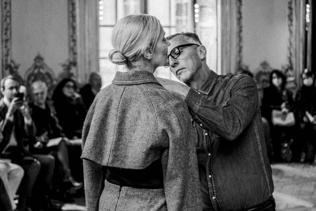 La présentation haute couture "Moda Povera" par Olivier Saillard © Ruediger Glatz