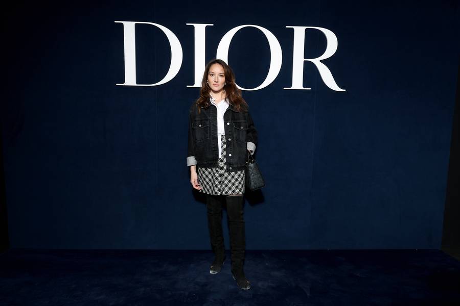 Anaïs Demoustier at the Dior Fall-Winter 2023-2024 show 