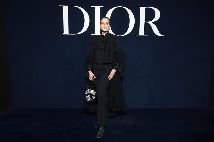 Cleopatra Zu Oettingen-Spielberg at the Dior Fall-Winter 2023-2024 show 