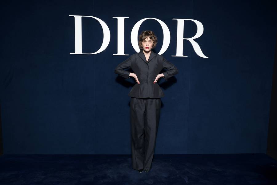 Mathilde Warnier at the Dior Fall-Winter 2023-2024 show 