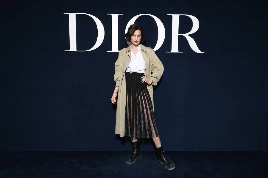 Nine d'Urso at the Dior Fall-Winter 2023-2024 show 