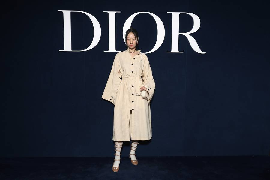 Park Hee-jung at the Dior Fall-Winter 2023-2024 show 