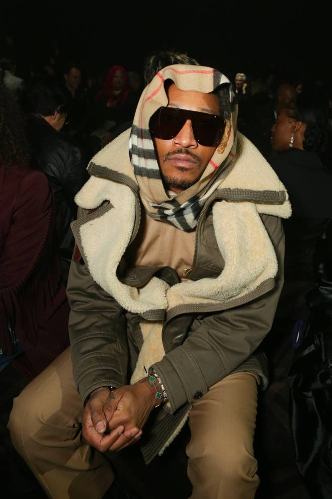Future at the Burberry Fall-Winter 2023-2024 show
