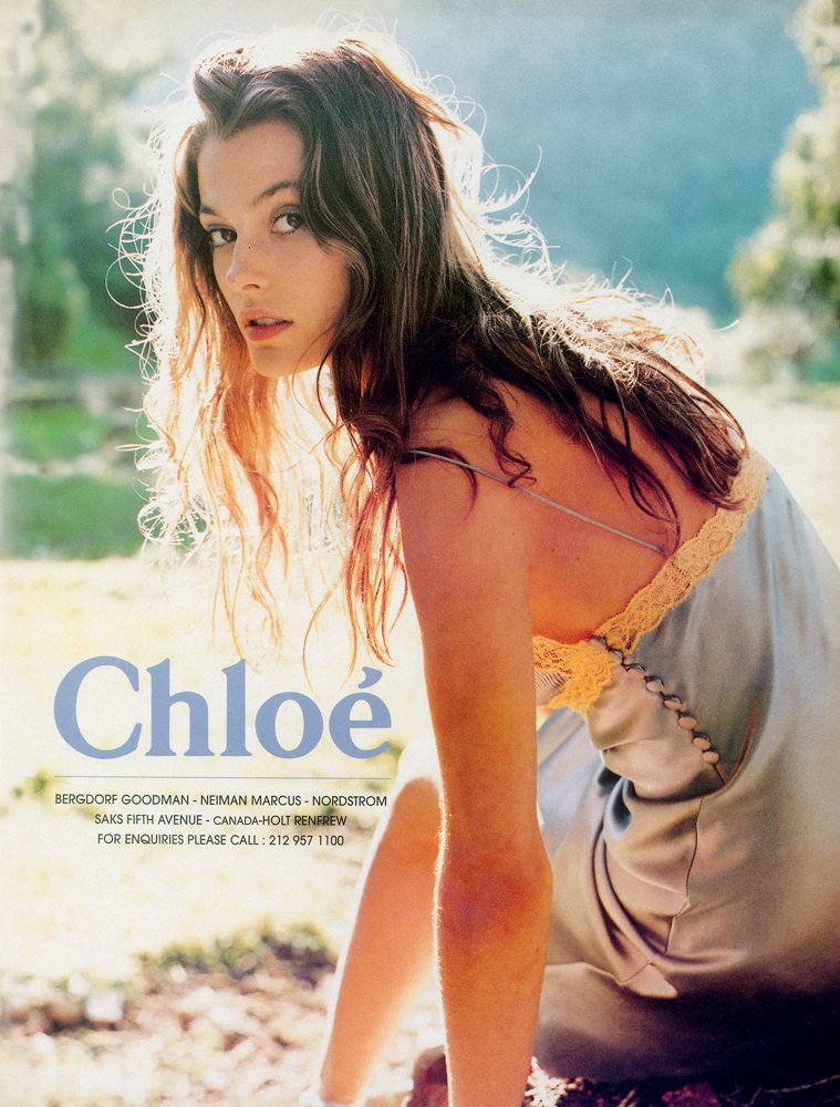Chloé par Stella Mc Cartney, prêt-à-porter Printemps-été 1998 © Perry Ogden / Courtesy of Chloé