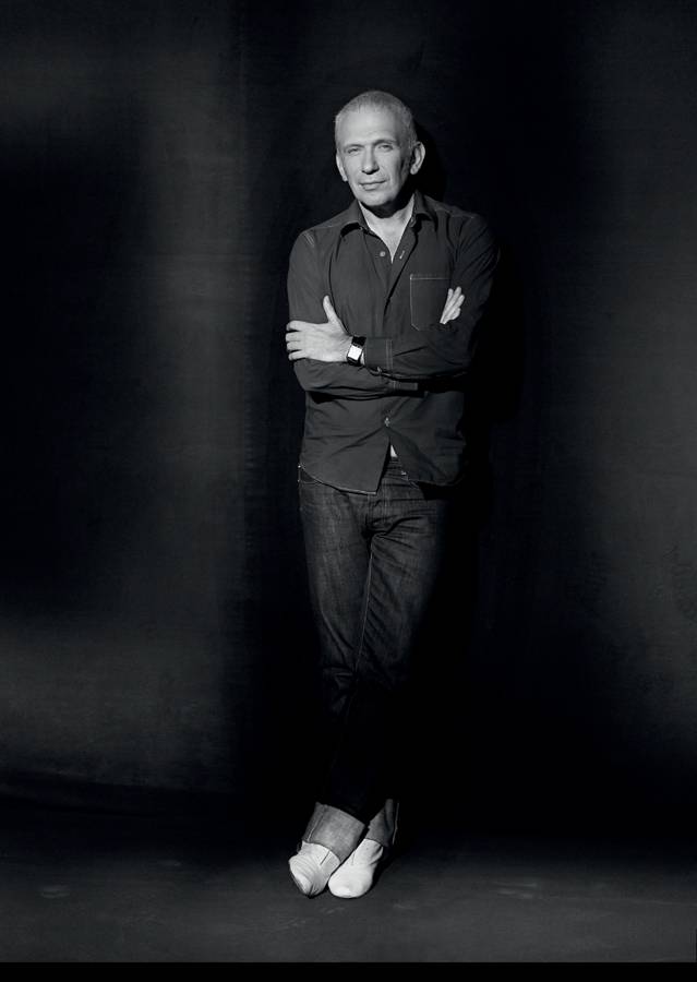 Jean Paul Gaultier photographié par Peter Lindbergh.