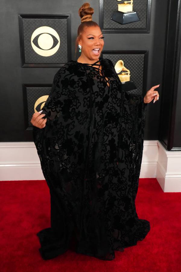 Queen Latifa aux Grammy Awards 2023. Photo by Jeff Kravitz/FilmMagic)