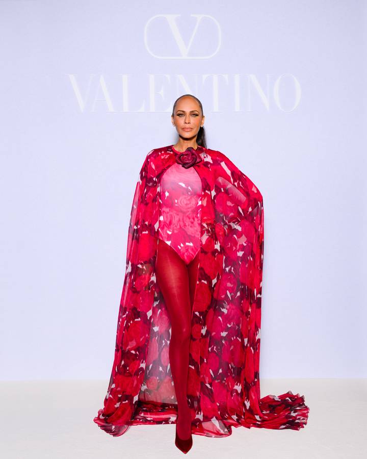 Nicole Ari Parker at the Valentino Fall-Winter 2023-2024 show