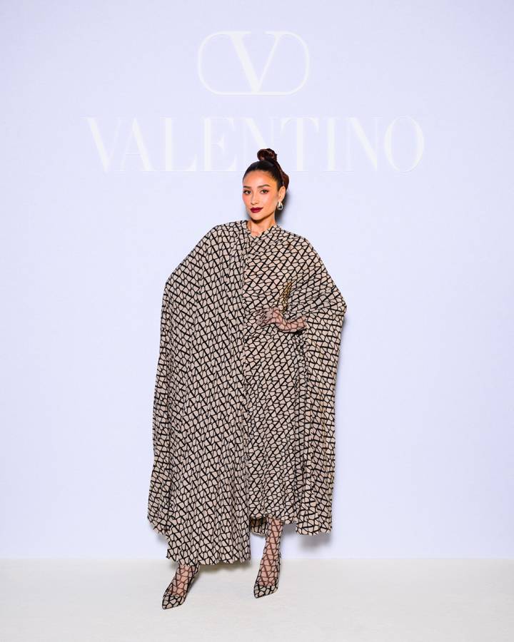 Shay Mitchell at the Valentino Fall-Winter 2023-2024 show