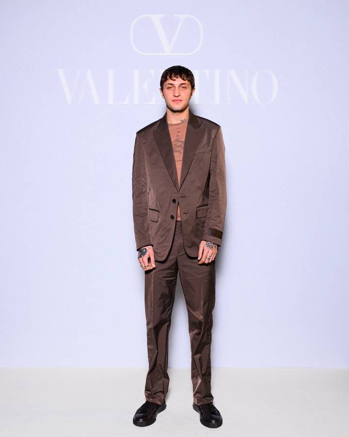 Anwar Hadid at the Valentino Fall-Winter 2023-2024 show