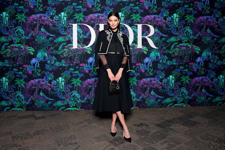Karlie Kloss au défilé Dior Fall 2023 à Mumbai