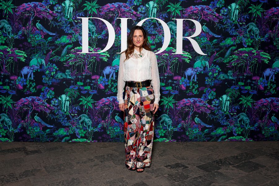 Camille Cottinu at Dior’s Fall 2023 Mumbai show 
