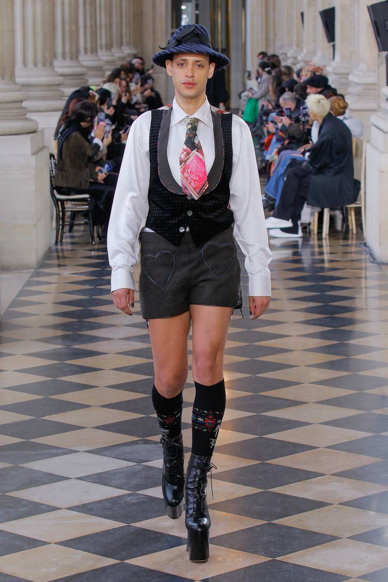 Le défilé Vivienne Westwood par Andreas Kronthaler automne-hiver 2023-2024