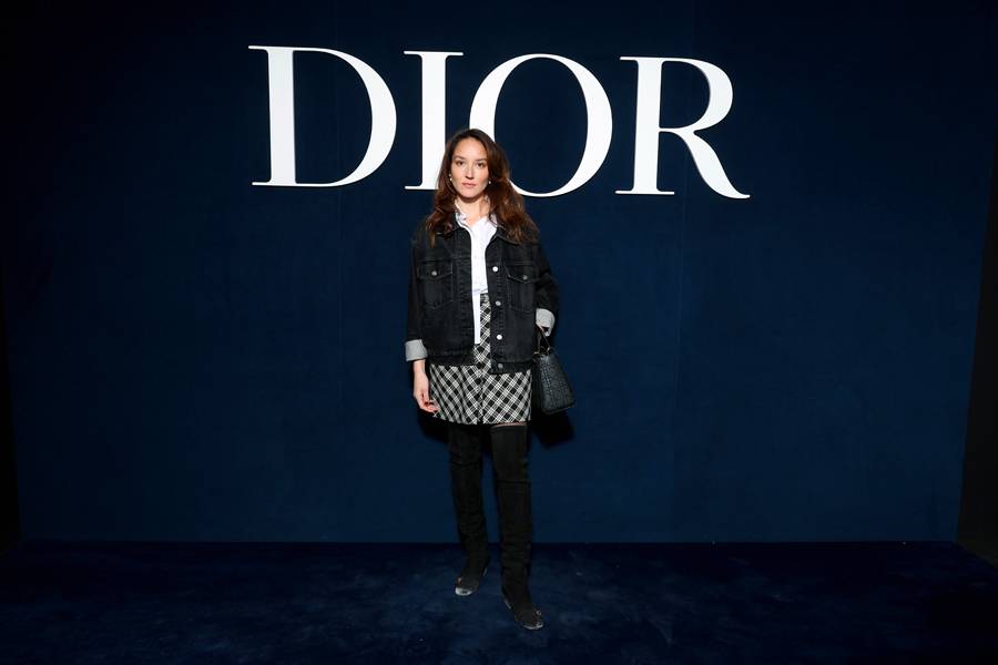 Anais Demoustier at the Dior Fall-Winter 2023-2024 show