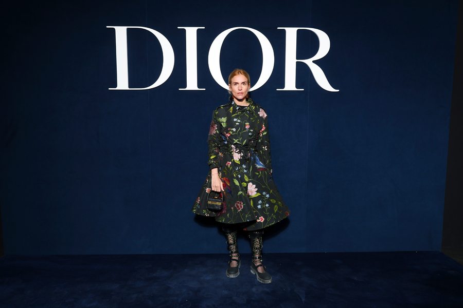 Blanca Miro at the Dior Fall-Winter 2023-2024 show