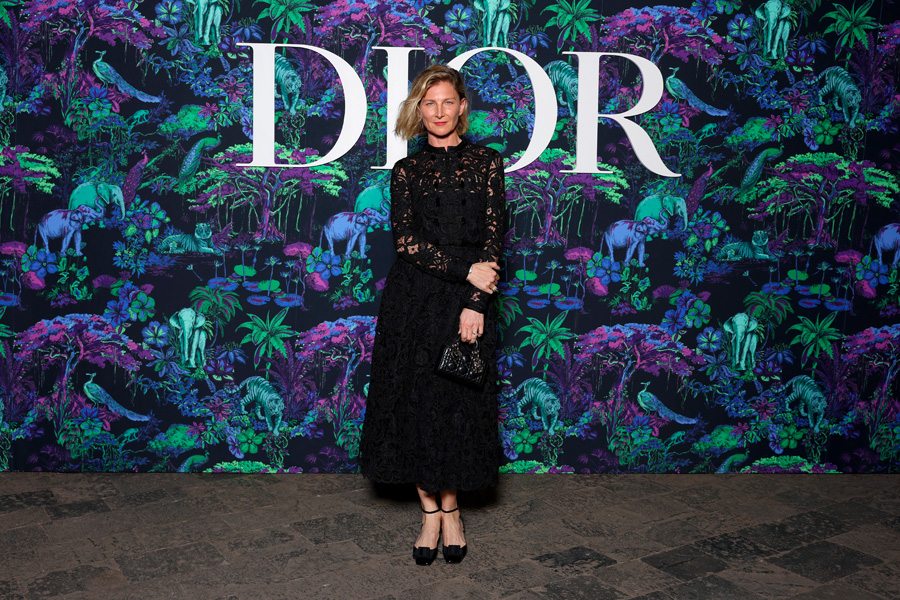 Elizabeth Von Guttmann at Dior’s Fall 2023 Mumbai show 