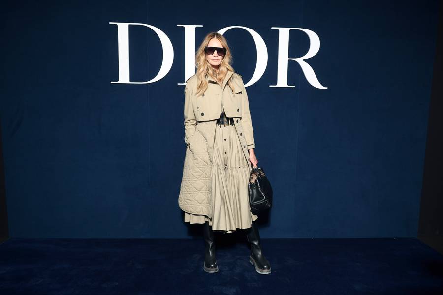 Elle Macpherson at the Dior Fall-Winter 2023-2024 show