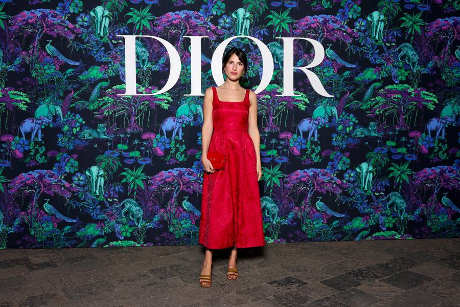 Jeanne Damas au défilé Dior Fall 2023 à Mumbai