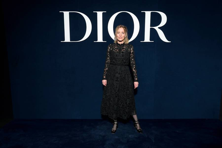 Lucie de la Falaise au défilé Dior automne-hiver 2023-2024