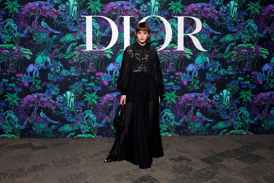 Mathilde Warnier au défilé Dior Fall 2023 à Mumbai