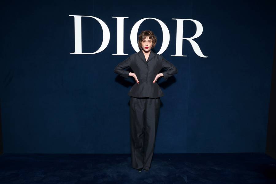 Mathilde Warnier at the Dior Fall-Winter 2023-2024 show