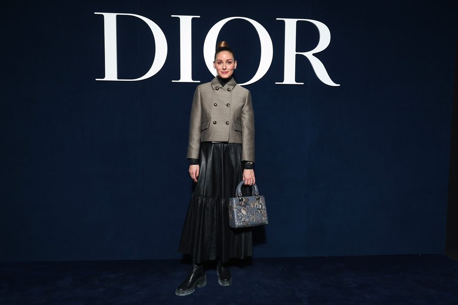 Olivia Palermo au défilé Dior automne-hiver 2023-2024